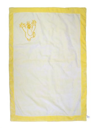 Deka 85x60 cm BABY Krtek, žlutá