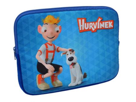 Obal na tablet 10" Hurvínek, modrý