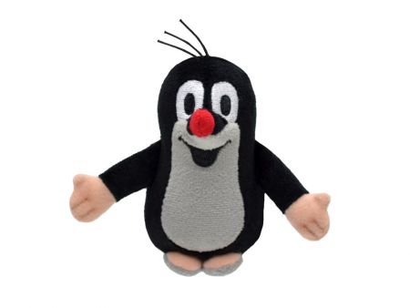 Krtek 8 cm, prstový maňásek