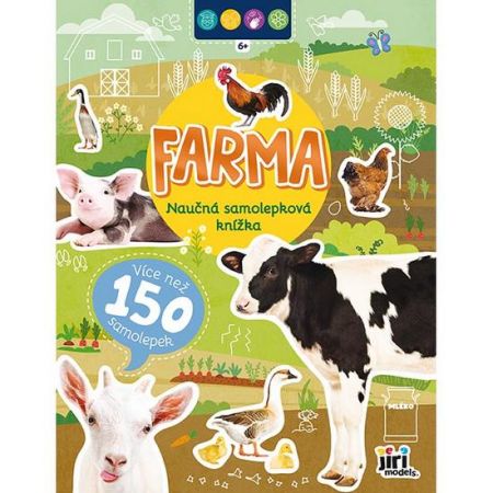 Naučná samolepková knížka 6+ Farna