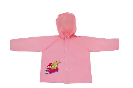 Pláštěnka dětská Kouzelná školka, růžová 5-6 let