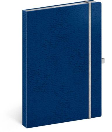 Notes Vivella Classic modrý/bílý, linkovaný, 15 x 21 cm / A-5975