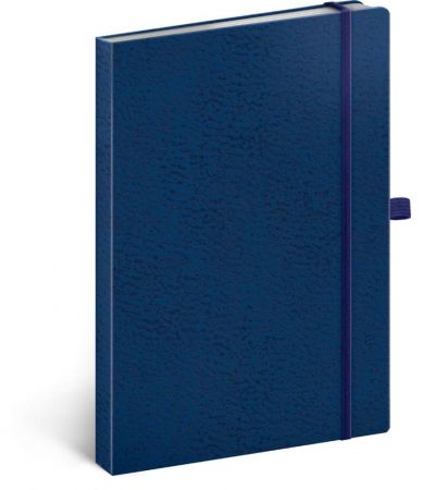 Notes Vivella Classic modrý/modrý, tečkovaný, 15 x 21 cm / A-5985