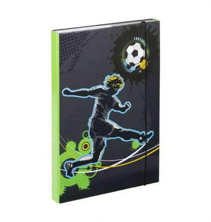 Desky na školní sešity A4 Fotbal (Baagl)
