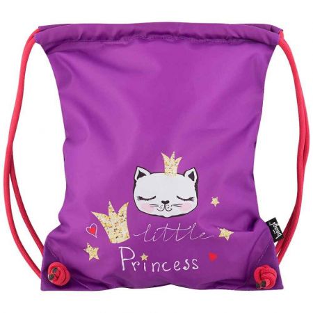 Sáček na obuv Kočky – LITTLE PRINCESS (Sáček na cvičky / přezůvky BAAGL)
