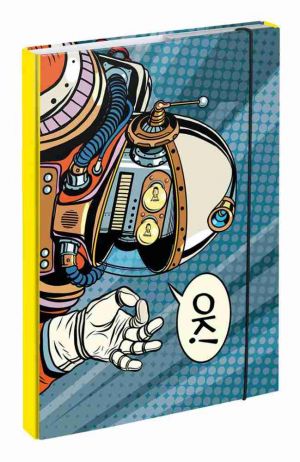 Desky na školní sešity A4 Spaceman - BAAGL