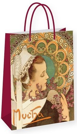 Dárková taška Alfons Mucha – Heather, velká