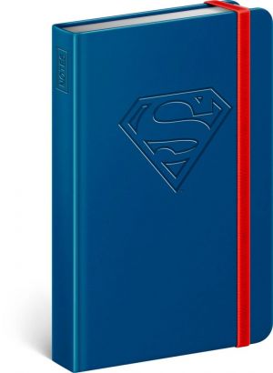 Notes Superman – Logo, linkovaný, 11 × 16 cm