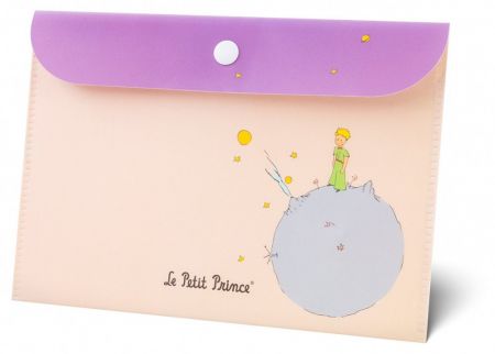 Plastová kapsa s klopou Malý princ (Le Petit Prince) – Planeta, A5