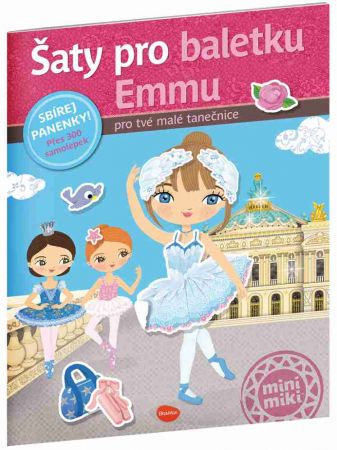 Šaty pro baletku EMMU – Kniha samolepek