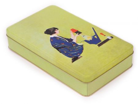 Plechová dóza Zahradnice - Kateřina Winterová collection 