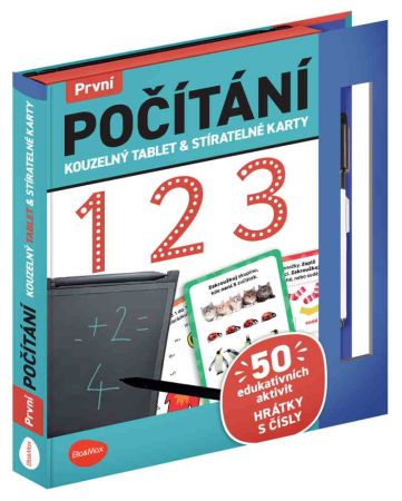 Kouzelný tablet &amp; stíratelné karty – První POČÍTÁNÍ