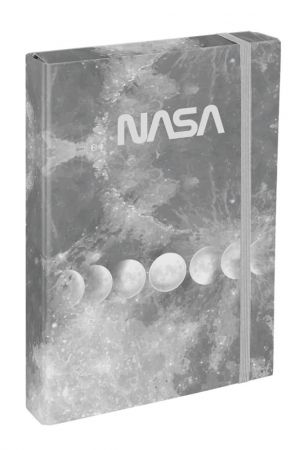 BAAGL Desky na školní sešity A4 Jumbo Nasa Grey