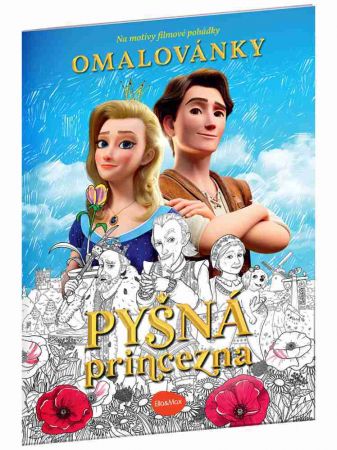 PYŠNÁ PRINCEZNA – Omalovánky na motivy filmové pohádky