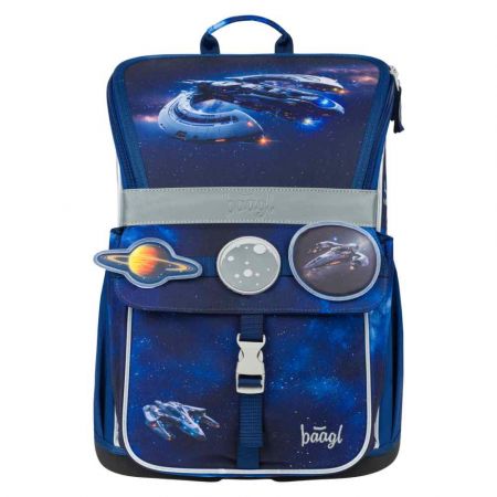 BAAGL Školní aktovka Zippy Vesmírná loď
