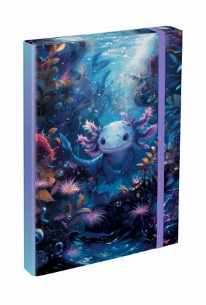 BAAGL Desky na školní sešity A4 Axolotl