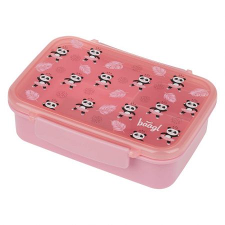 BAAGL Box na svačinu s přihrádkami Panda