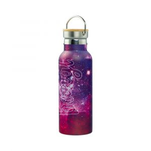 BAAGL Termoláhev s bambusovým víčkem Galaxy, 500 ml