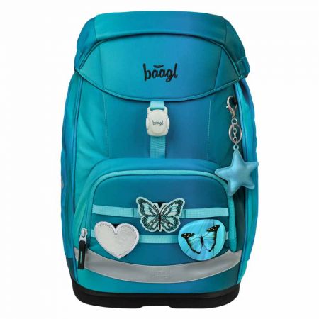 BAAGL Školní batoh Airy Plus Butterfly GRS