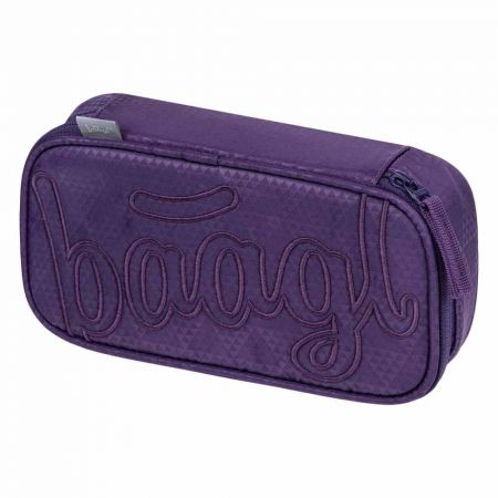 BAAGL Školní penál etue Plum