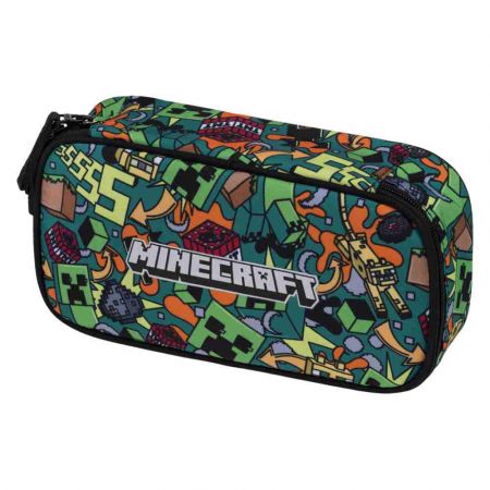 BAAGL Školní penál etue Minecraft Chaos