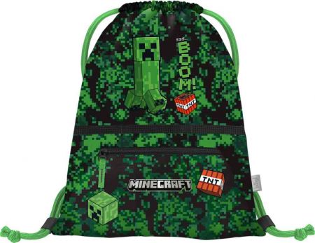 BAAGL Sáček s kapsou Minecraft Boom
