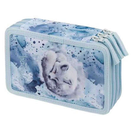 BAAGL Školní penál třípatrový Polar GRS