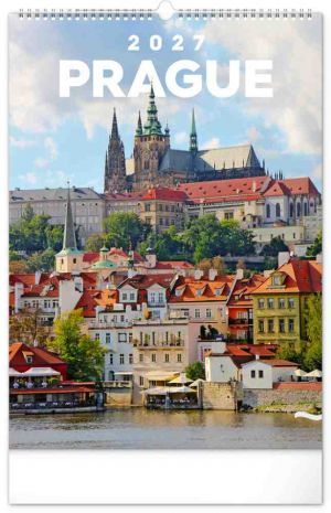 Kalendář nástěnný Praha 2027, 33cm x 46cm, PGN-36848-L