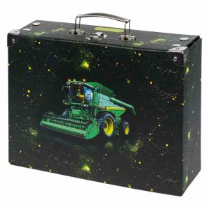 BAAGL Skládací školní kufřík Traktor s kováním