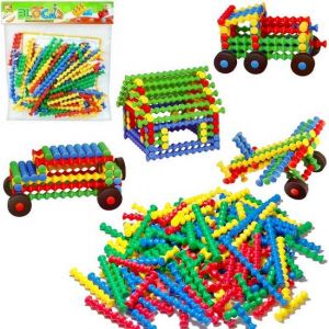 Stavebnice Blocks – barevné spojovací tyčinky