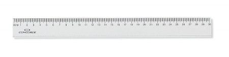 Pravítko CONCORDE 30cm, transparentní