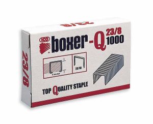 Sešívací spony BOXER-Q 23/8, 100 ks