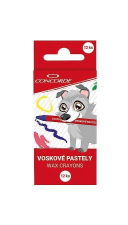 Voskové pastely CONCORDE 12ks