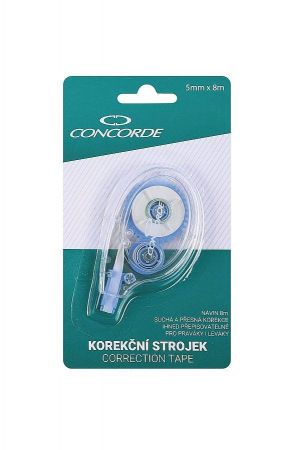 Korekční strojek CONCORDE 5mm x 8m, jednorázový