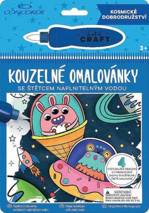Kouzelné omalovánky CONCORDE, Kosmické dobrodružství