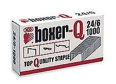 Sešívací spony BOXER-Q 24/6 1000 ks