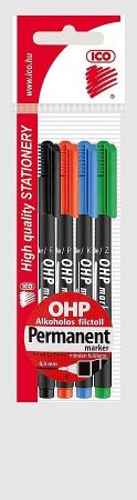 Popisovač ICO OHP F/4ks sada