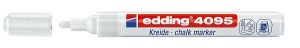 Křídový popisovač EDDING 4095, bílý