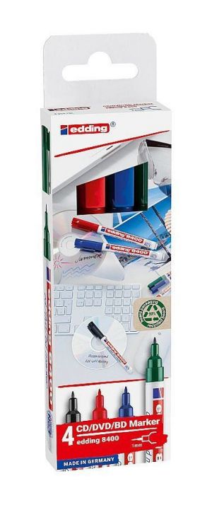 Popisovač na CD EDDING 8400, sada 4 ks