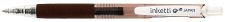 Gelový roller PENAC Inketti 0,5mm, hnědá