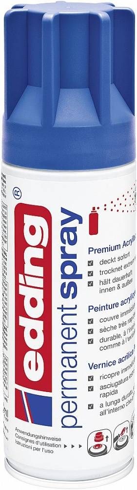 Akrylový sprej EDDING 5200, enziánová modr.mat.903