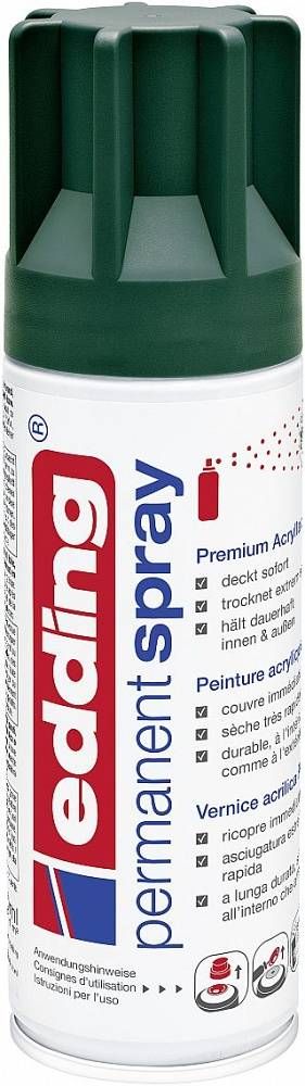 Akrylový sprej EDDING 5200, mech,zelená matná 904