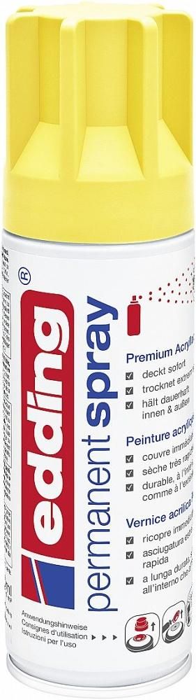 Akrylový sprej EDDING 5200, dopr. žlutá matná 905