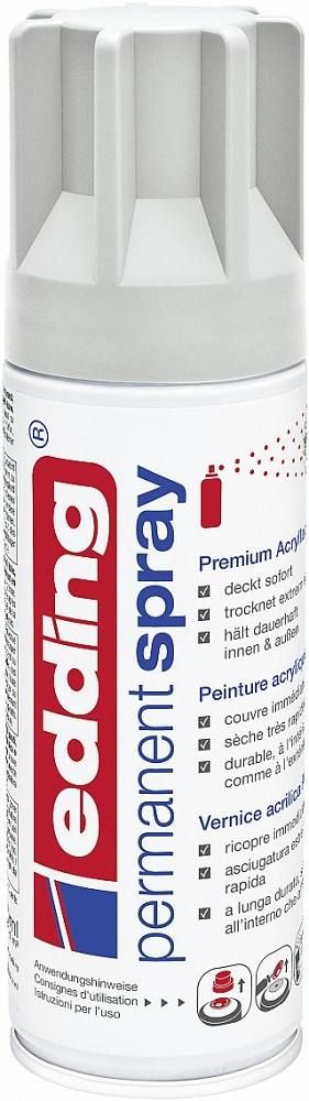 Akrylový sprej EDDING 5200, světle šedá matná 925