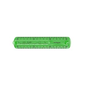 Pravítko KEYROAD Flexi, 15cm, zelené