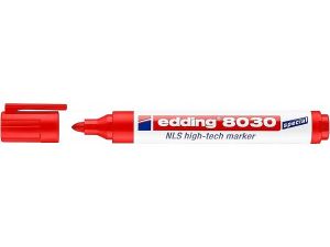 Popisovač EDDING 8030 pro letecký průmysl, červený