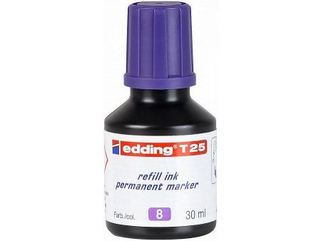 Permanentní inkoust EDDING T25, fialový