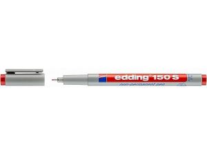 Popisovač EDDING 150 S, červený