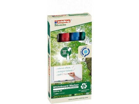 Popisovač na bílé tab. Ecoline EDDING 28,sada 4 ks