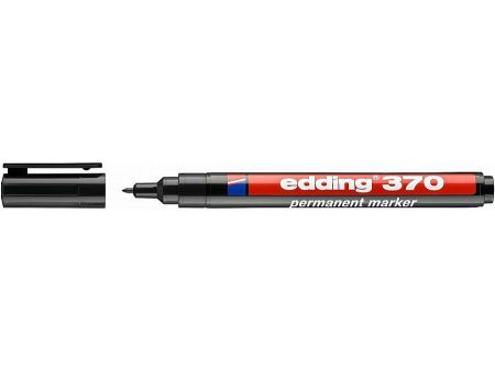Permanentní popisovač EDDING 370, černý